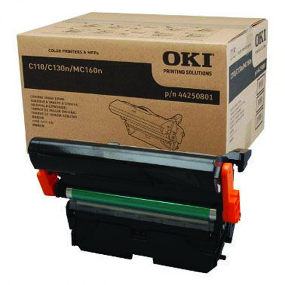 Oki C110/C130 Black Original Imaging Unit (44250801) 